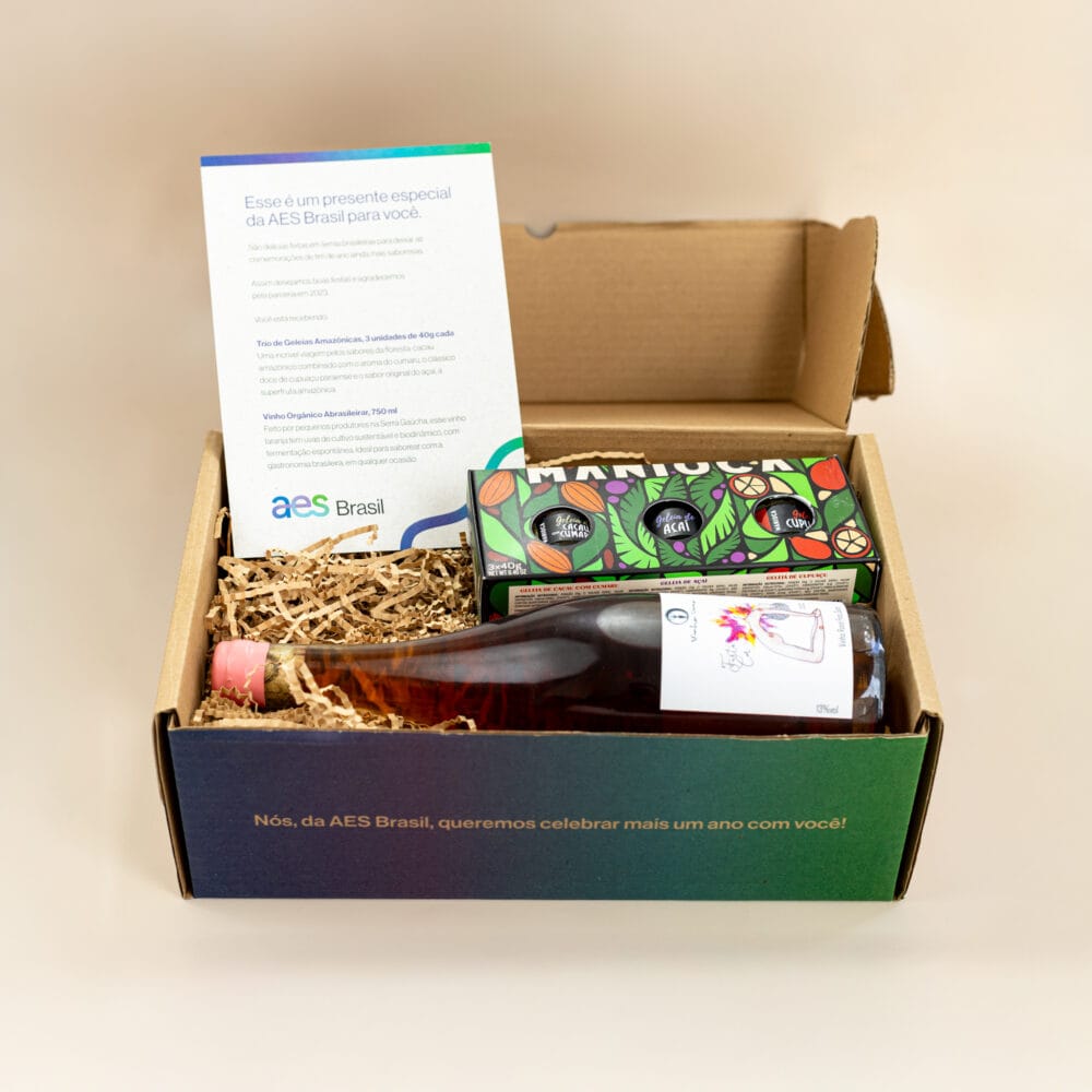 presente natal e ano novo aes brasil clientes 2023