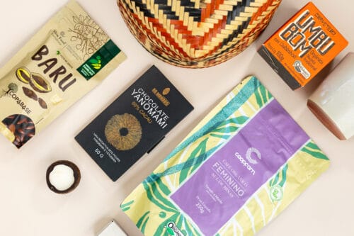 presente com produtos brasileiros