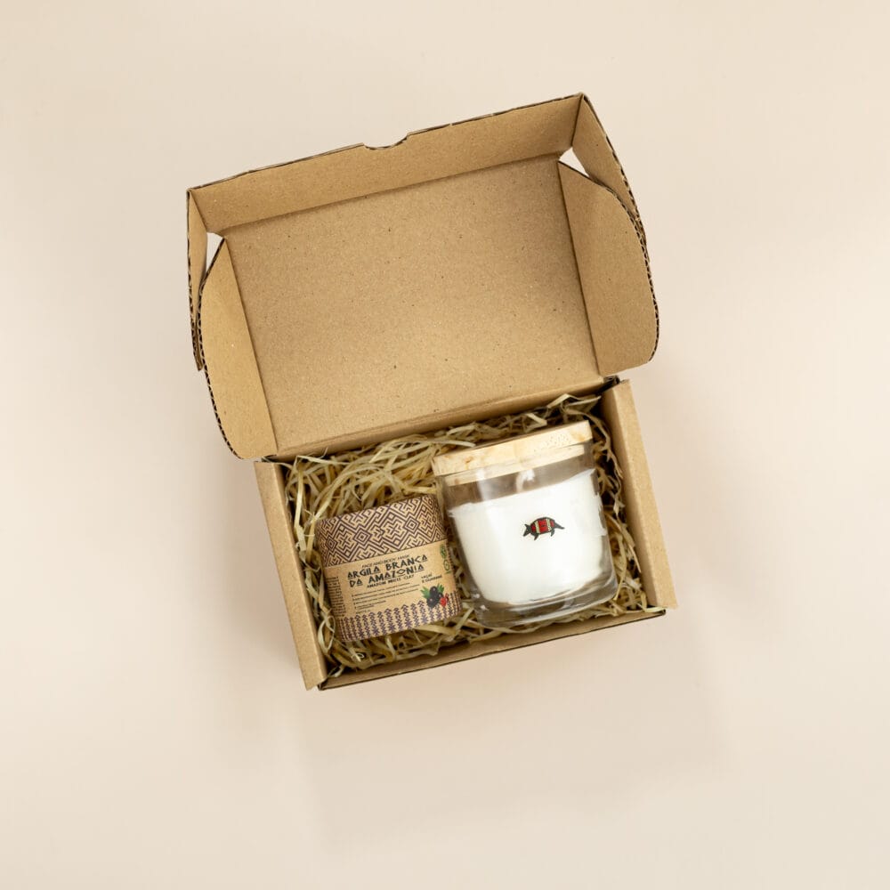 brinde sustentável com cosméticos da Amazônia