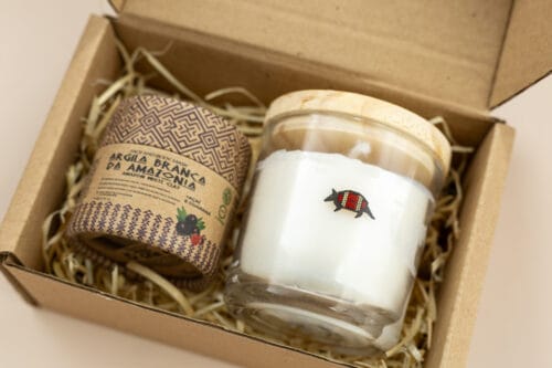 brinde sustentável com cosméticos da Amazônia