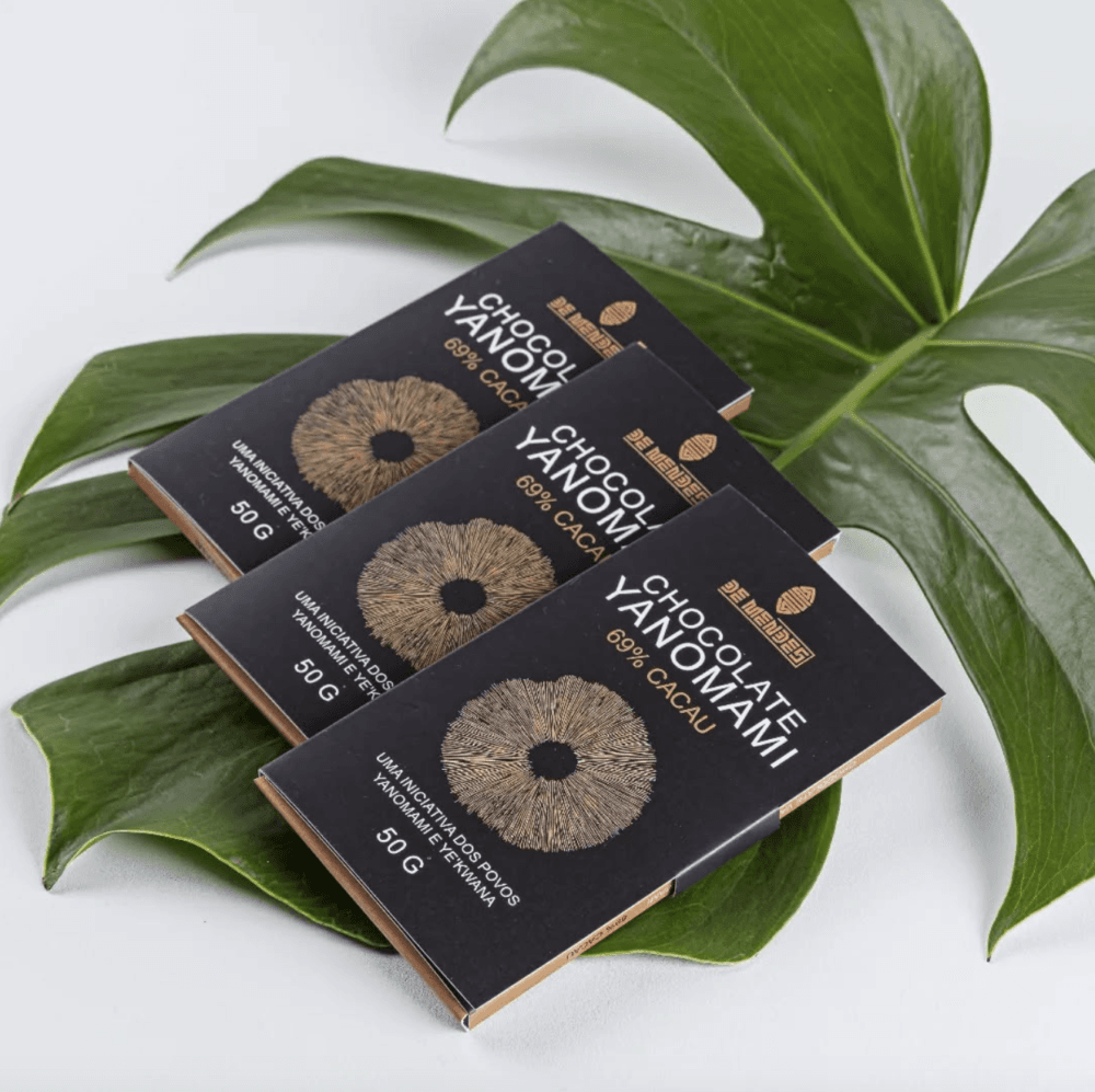 chocolate Yanomami de mendes 69% cacau